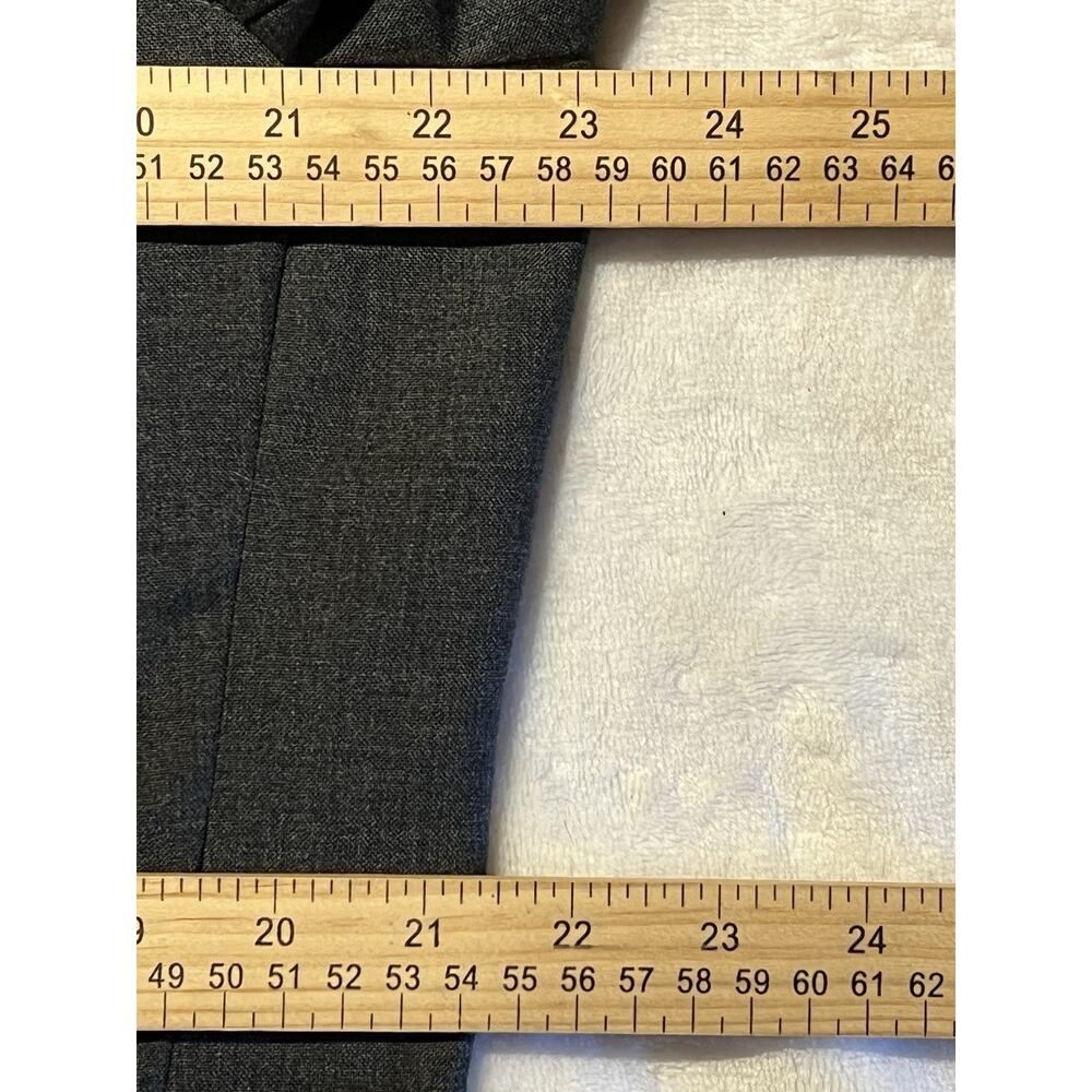 Vintage Gino Cappeli 44L 36x32 Two-Tone Charcoal Gray 2-Piece Suit - Picture 13 of 16